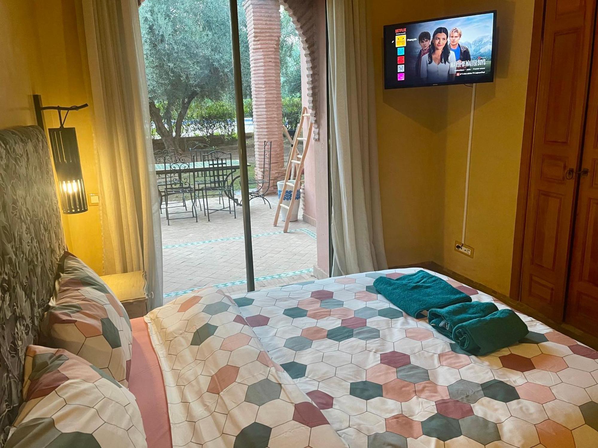 Les Fleurs Du Bien - Marrakech Apartman Marrákes Kültér fotó