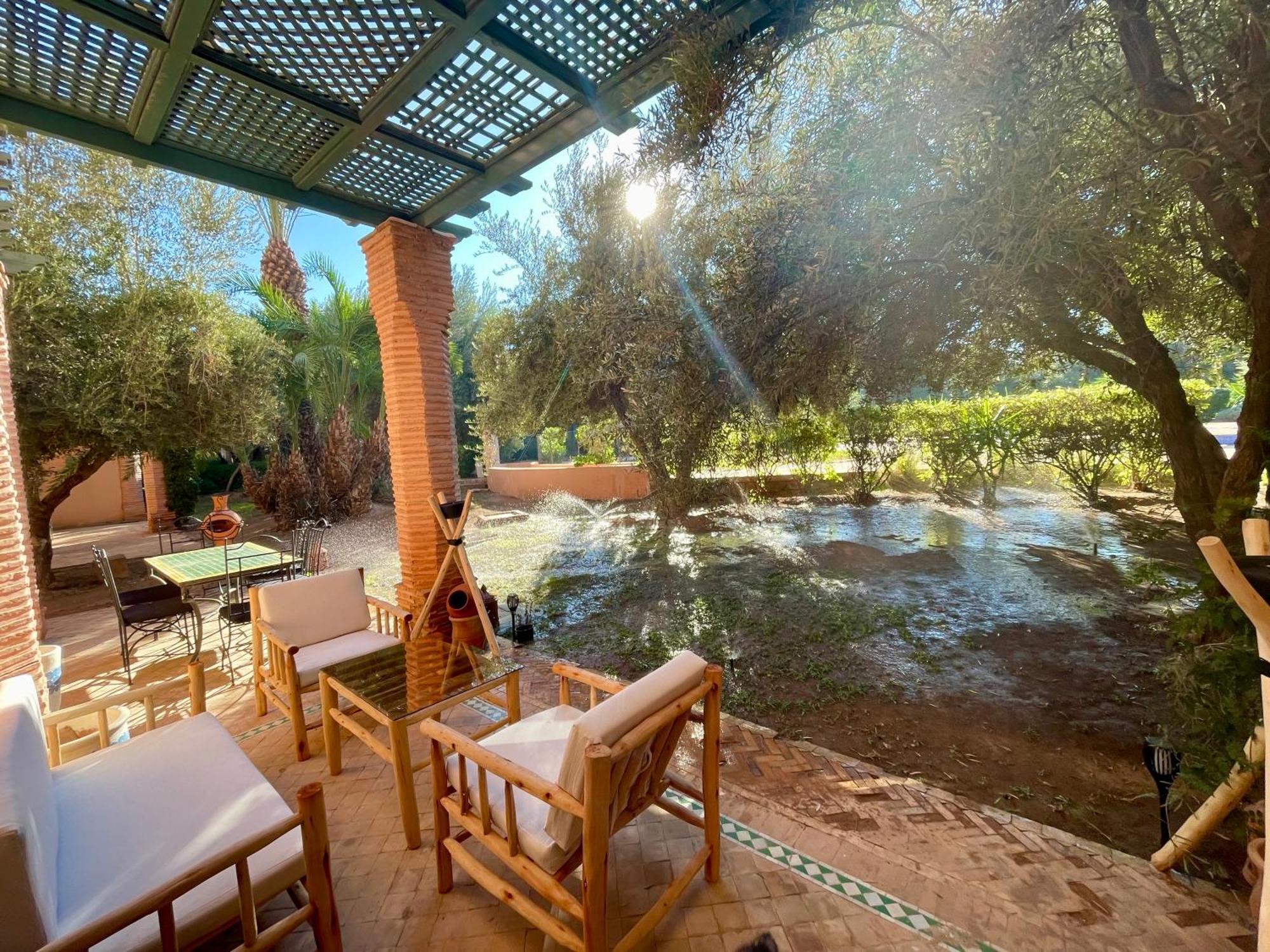 Les Fleurs Du Bien - Marrakech Apartman Marrákes Kültér fotó