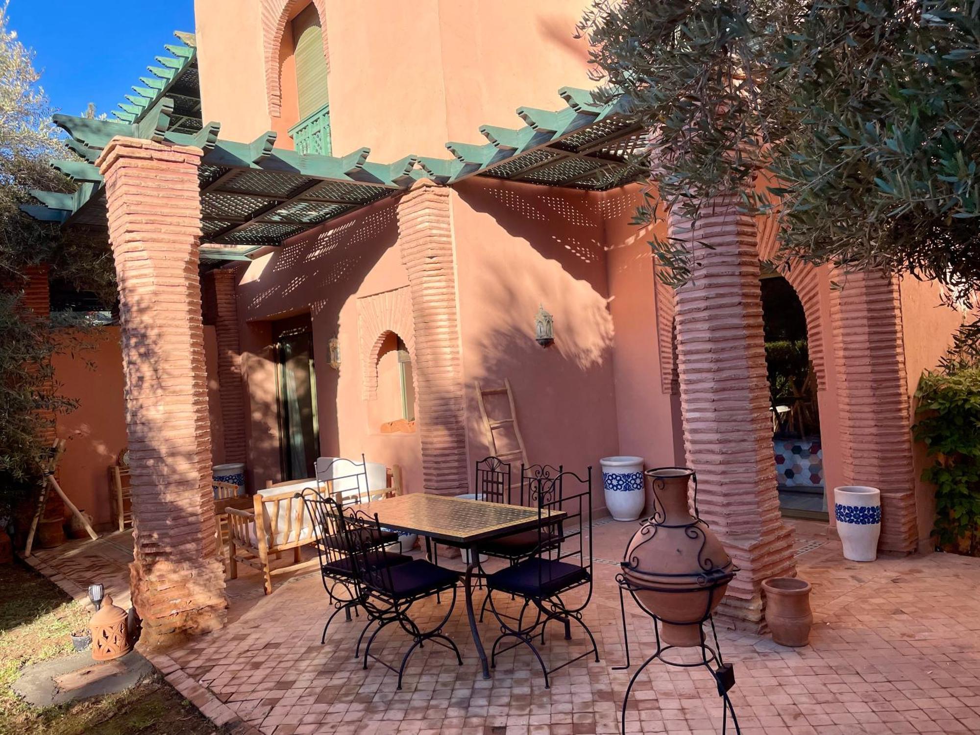 Les Fleurs Du Bien - Marrakech Apartman Marrákes Kültér fotó