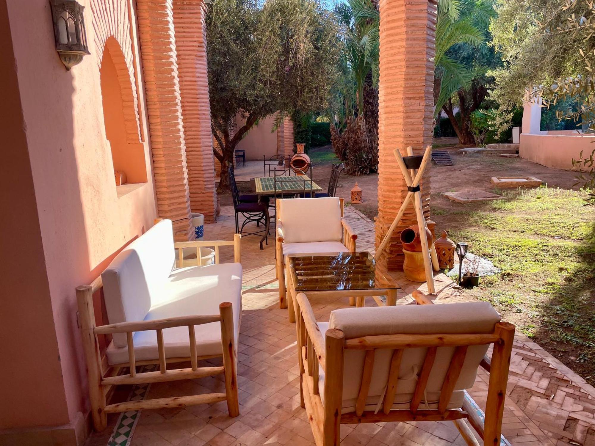 Les Fleurs Du Bien - Marrakech Apartman Marrákes Kültér fotó