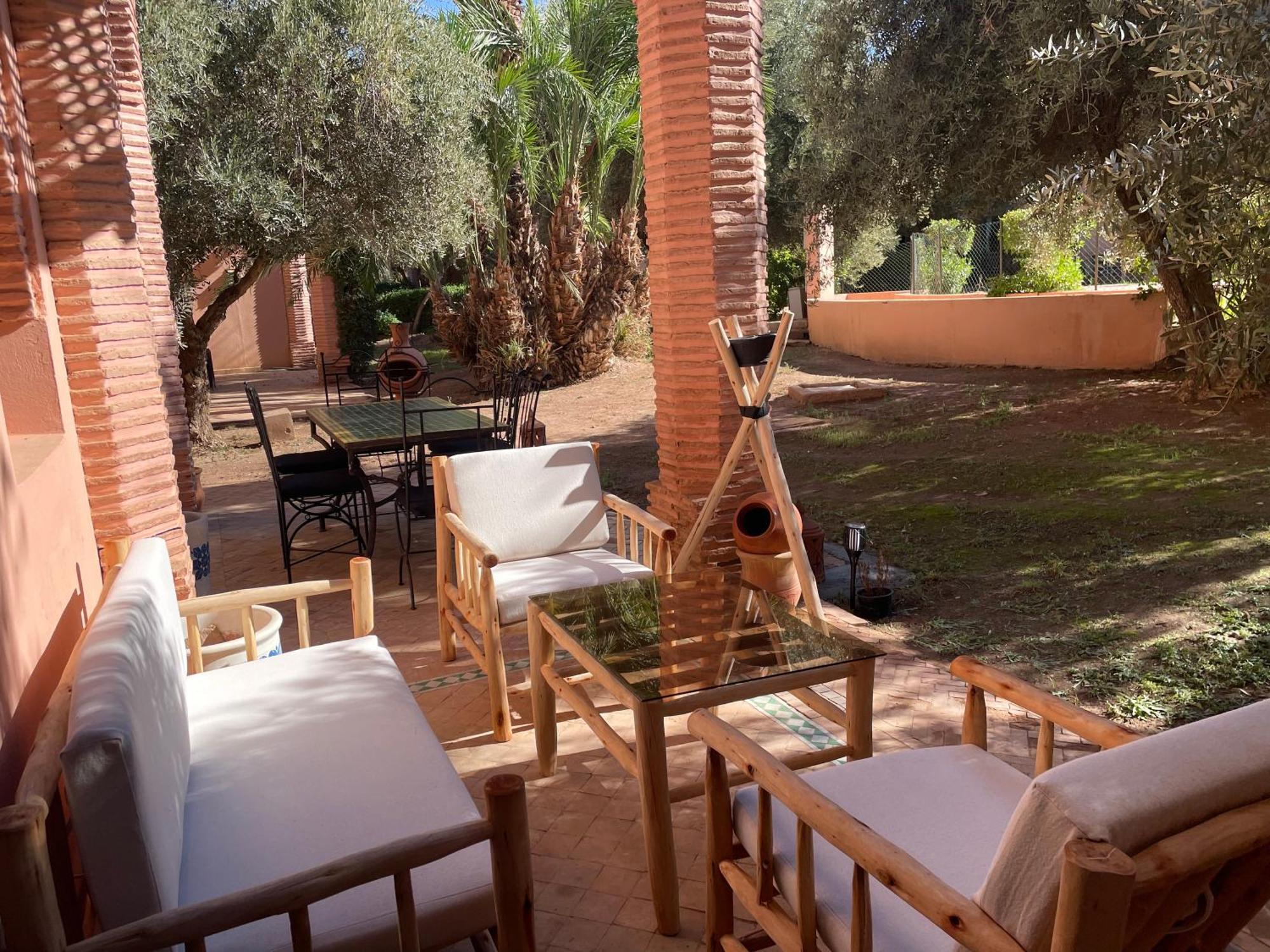 Les Fleurs Du Bien - Marrakech Apartman Marrákes Kültér fotó