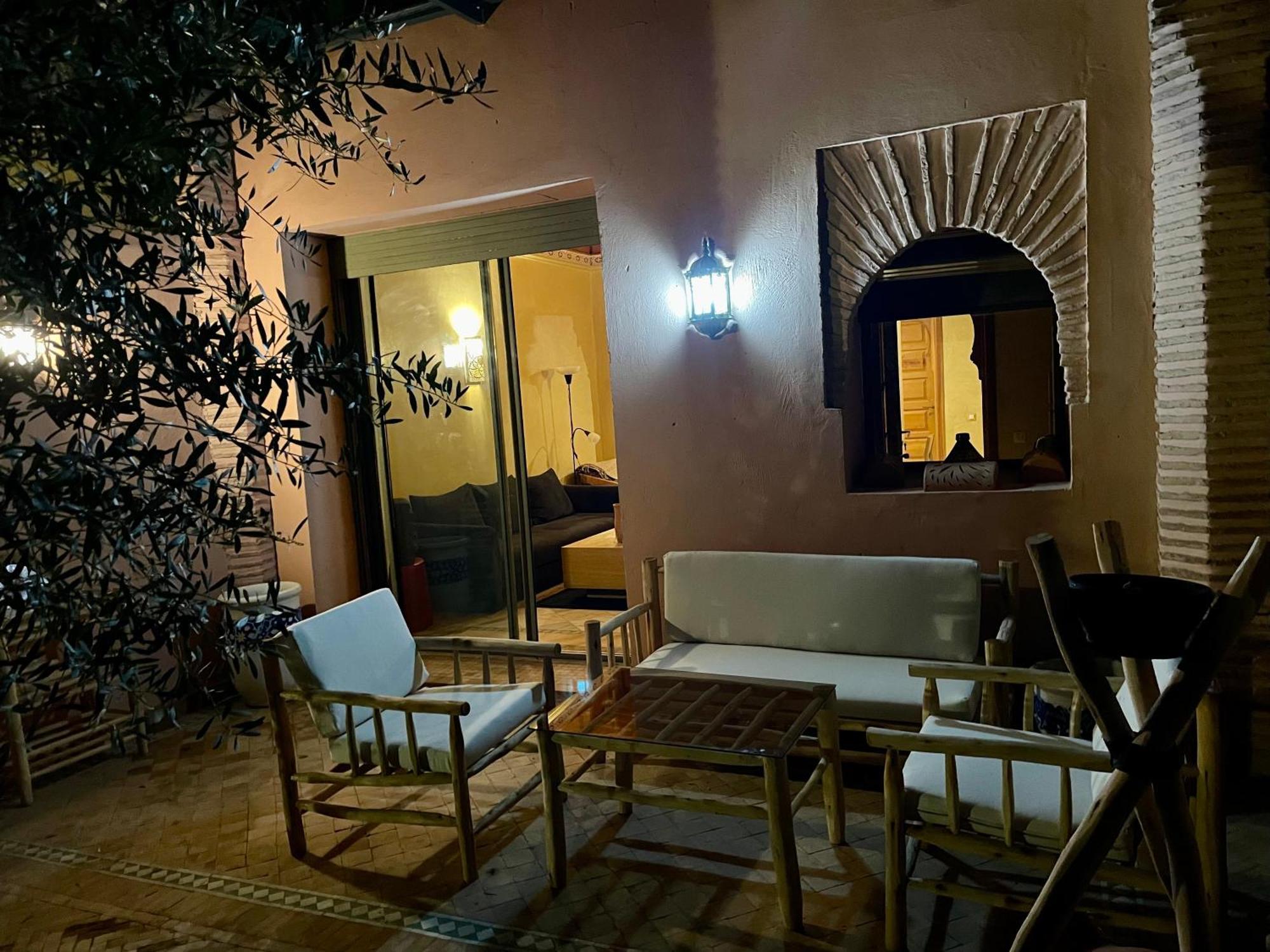 Les Fleurs Du Bien - Marrakech Apartman Marrákes Kültér fotó