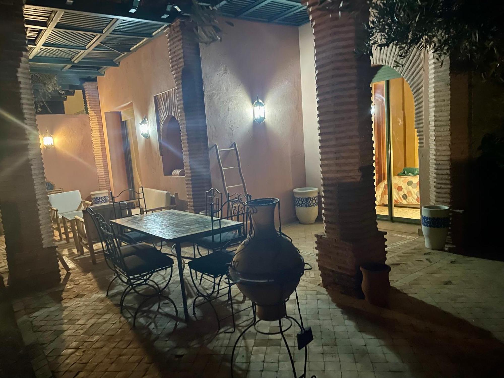 Les Fleurs Du Bien - Marrakech Apartman Marrákes Kültér fotó
