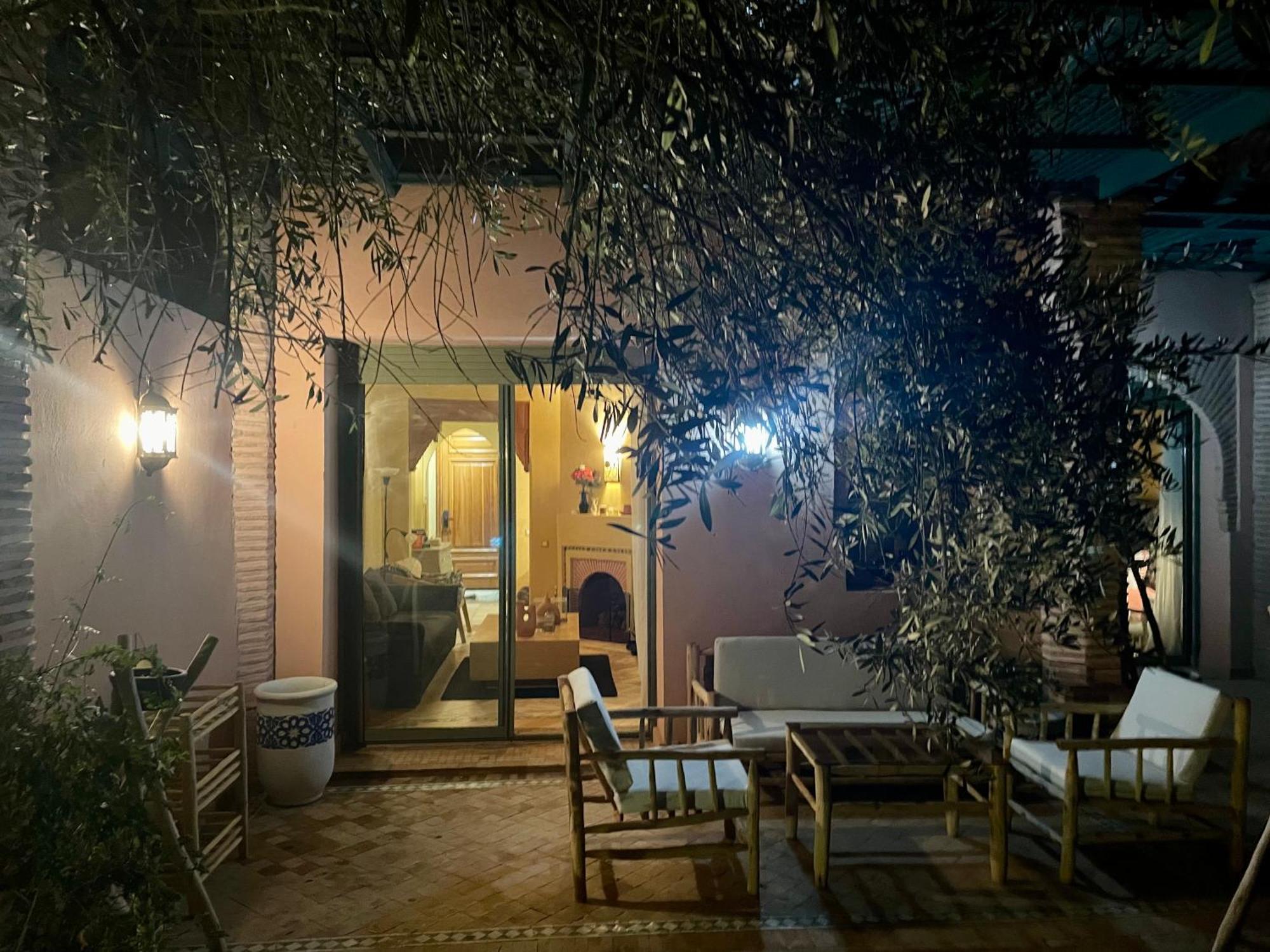Les Fleurs Du Bien - Marrakech Apartman Marrákes Kültér fotó