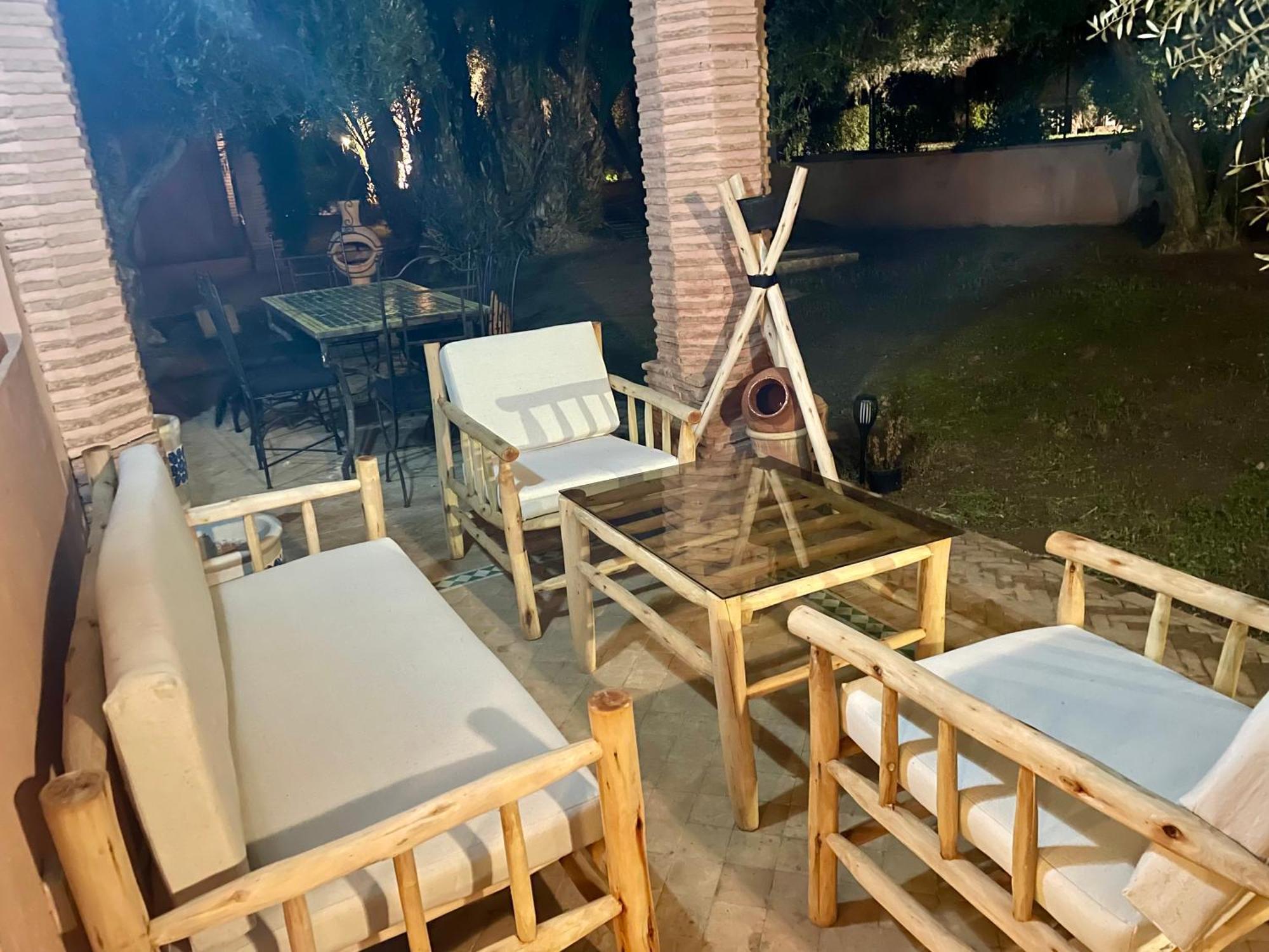 Les Fleurs Du Bien - Marrakech Apartman Marrákes Kültér fotó