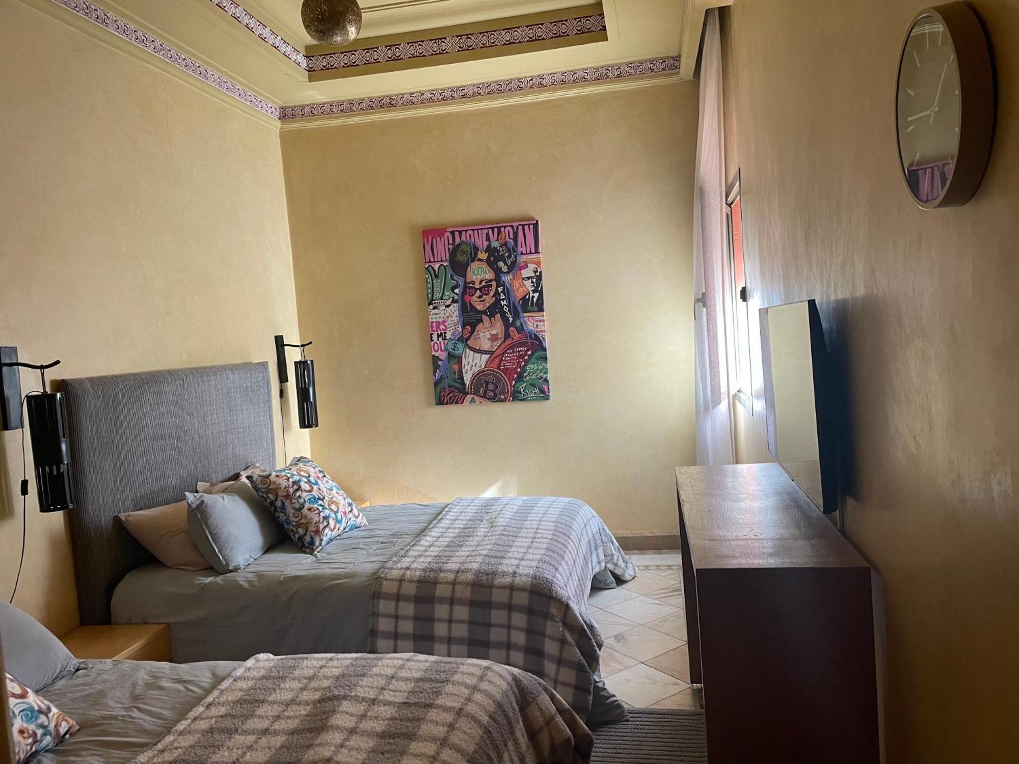 Les Fleurs Du Bien - Marrakech Apartman Marrákes Kültér fotó