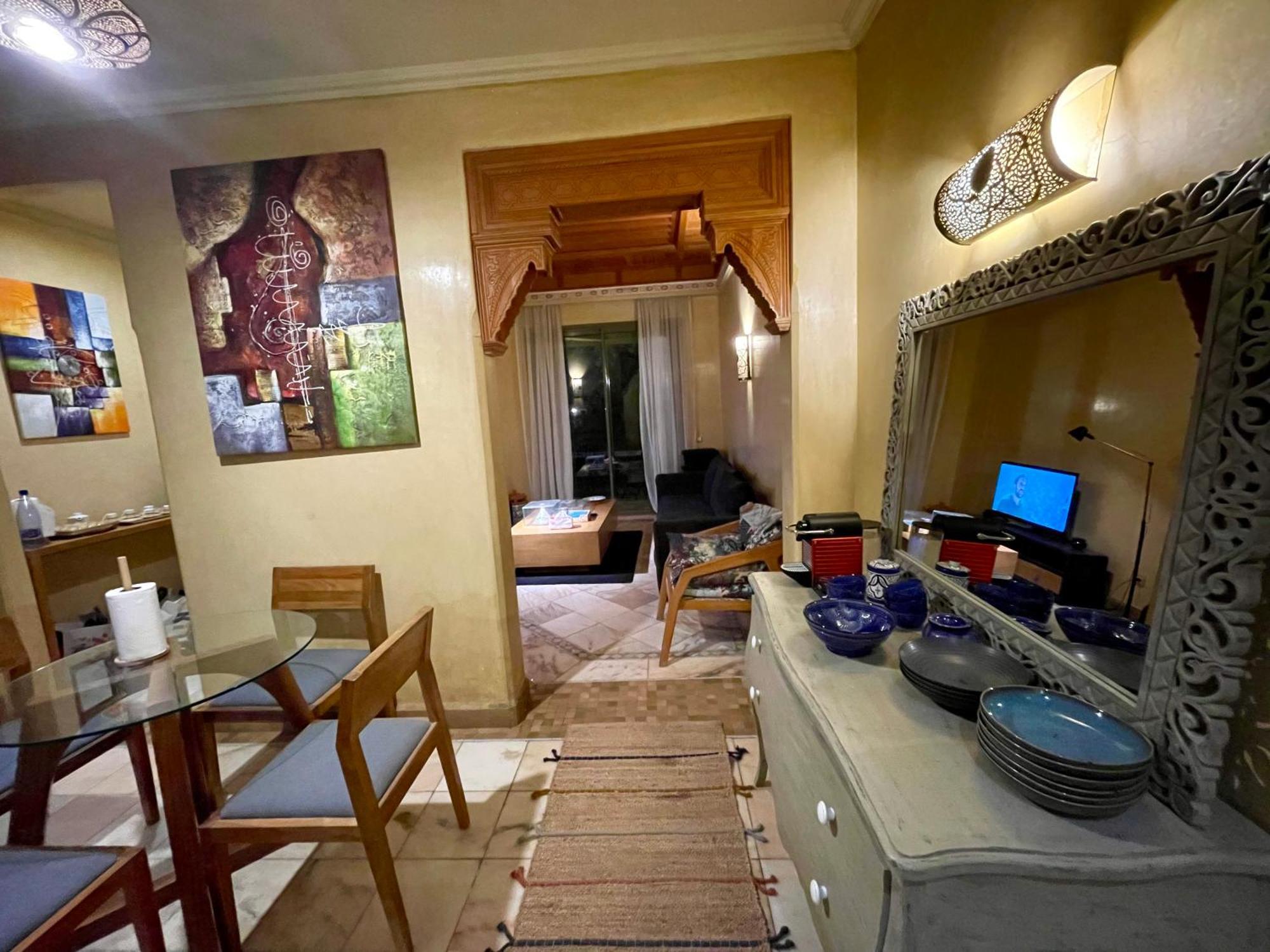 Les Fleurs Du Bien - Marrakech Apartman Marrákes Kültér fotó